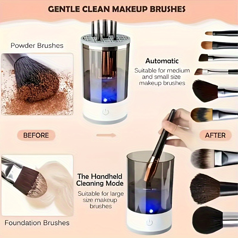 Automatic Electric Makeup Brus - đánh giá và giá Power Tools Rack