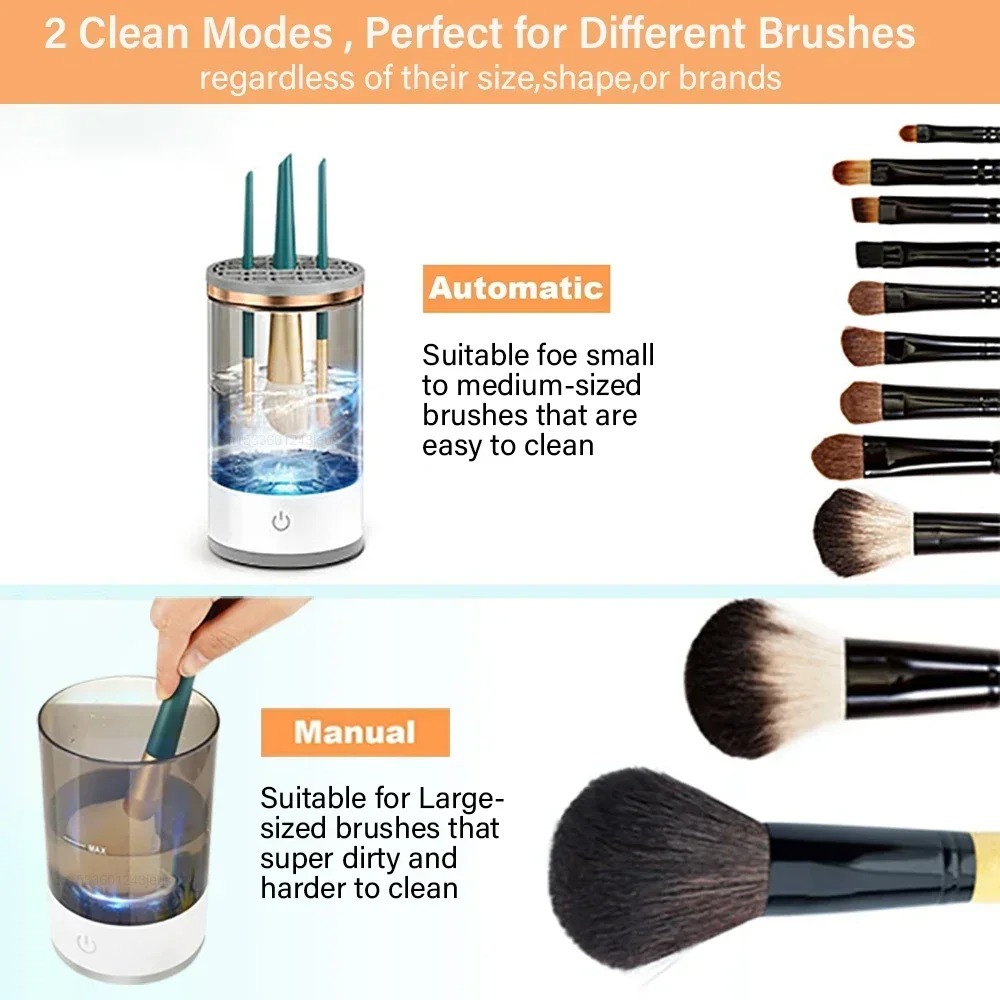 Automatic Electric Makeup Brus - đánh giá và giá Power Tools Rack