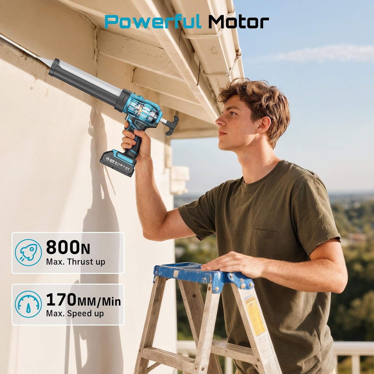 SEESII Electric Caulking Gun N - đánh giá và giá Power Tools Diy