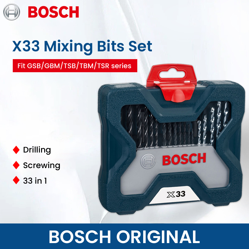 Bosch X33 Drill Bit Screwdrive - đánh giá và giá Power Tools Set