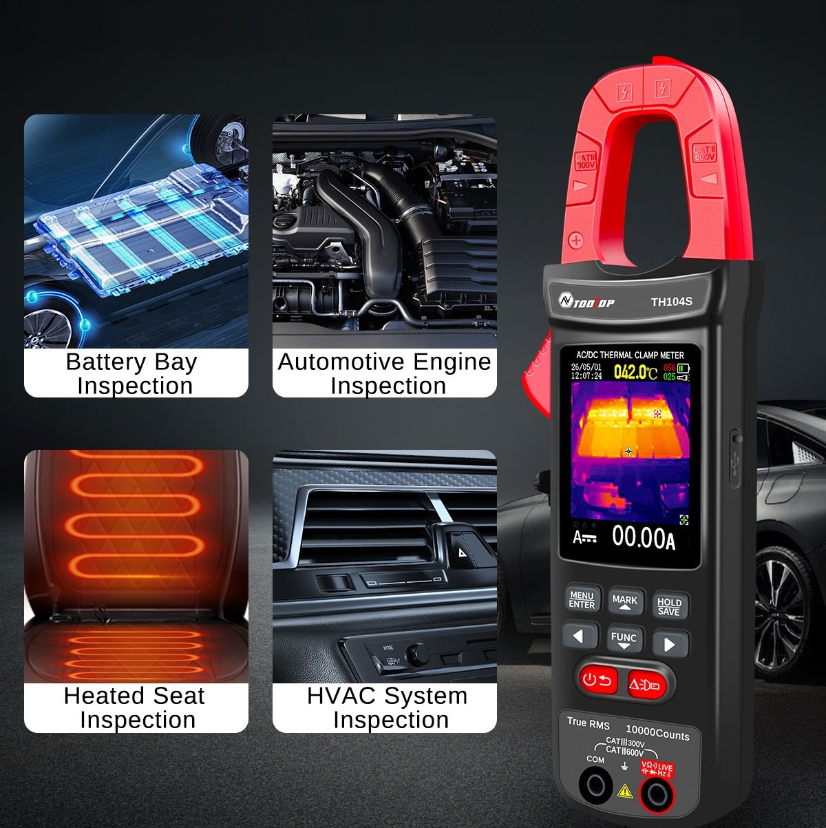 TH104S Thermal Clamp Meter 100 - đánh giá và giá Power Tools Inspection