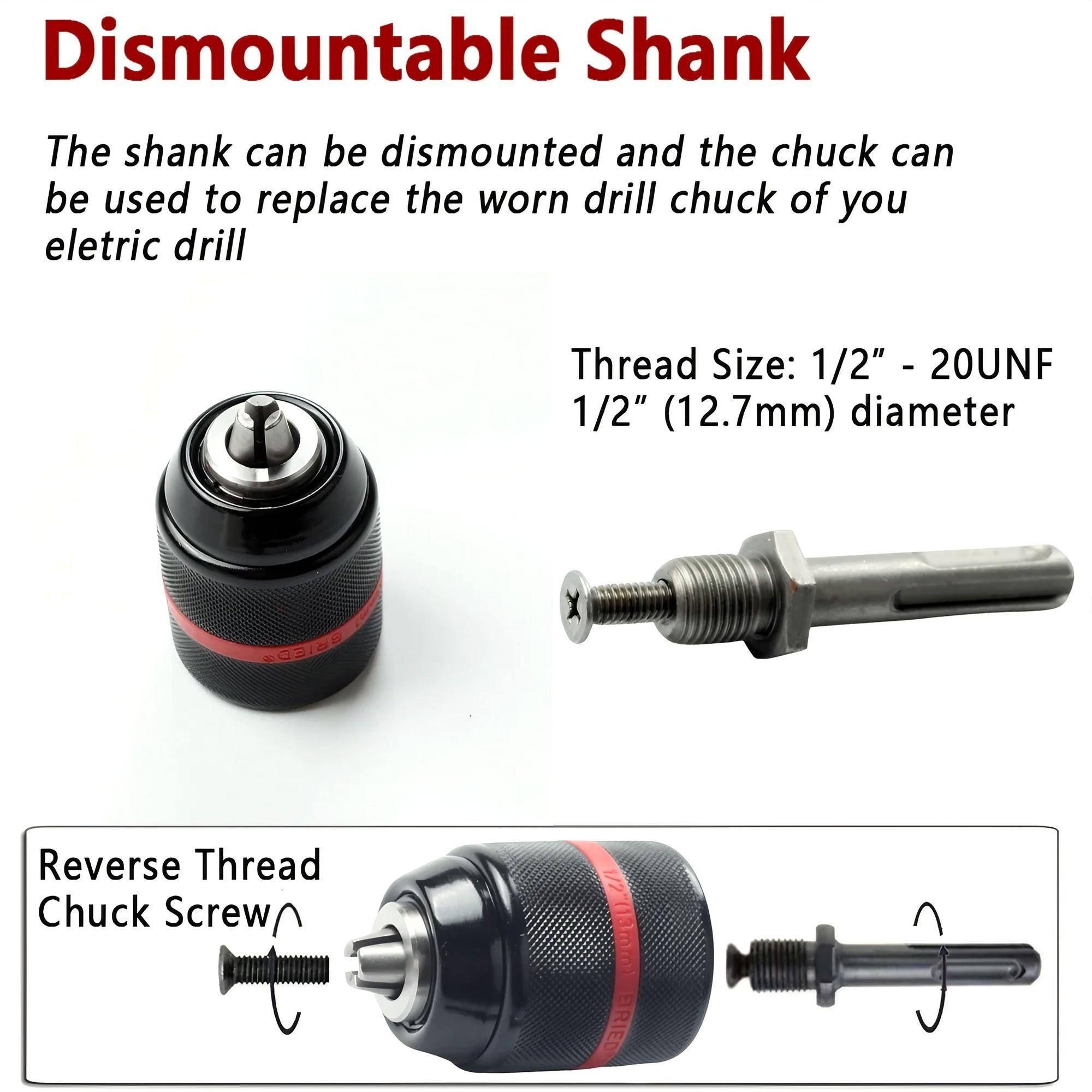Keyless Drill Chuck Impact Dri - đánh giá và giá Power Tools List