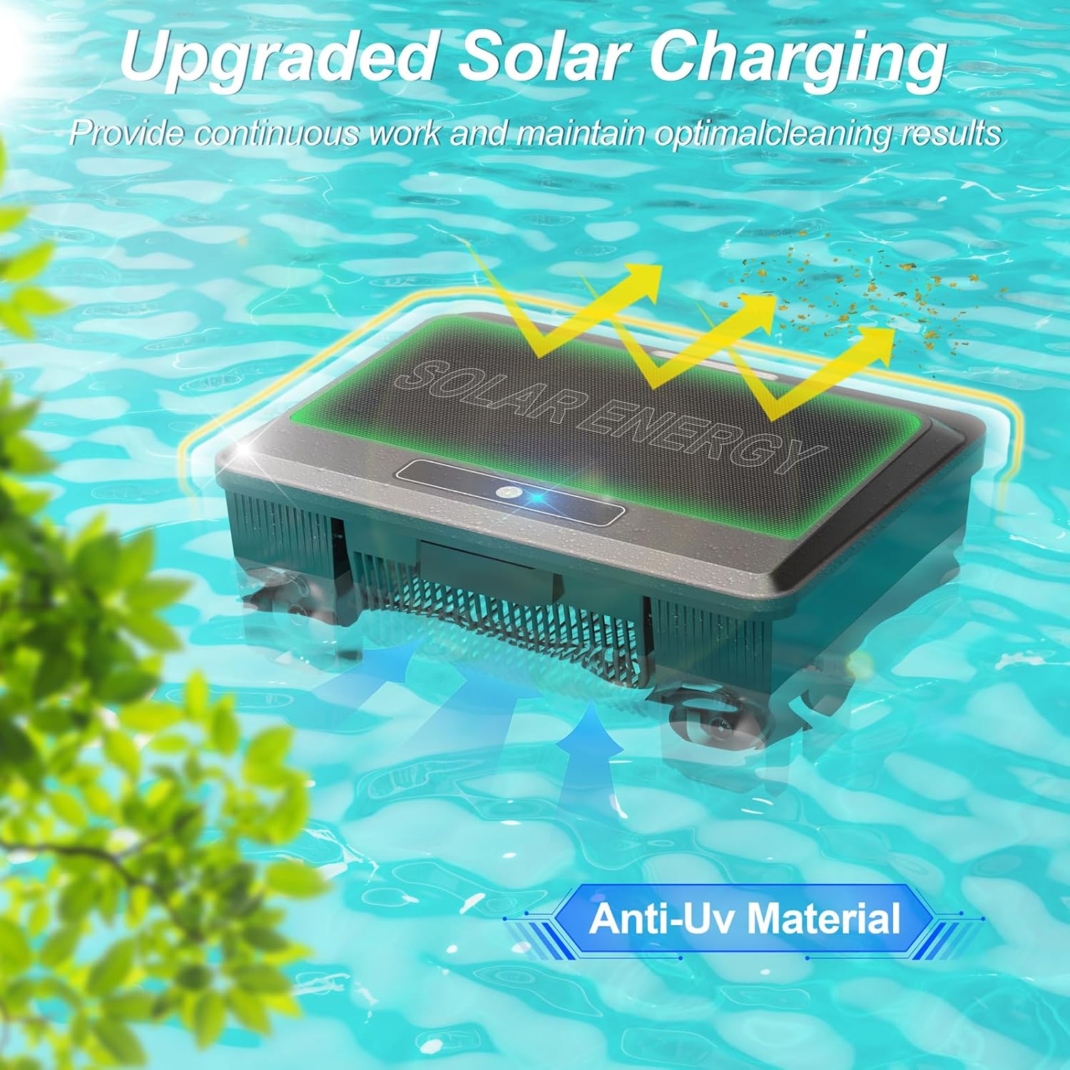 Upgraded Solar Pool Cleaner Po - đánh giá và giá Power Tools Vacuum
