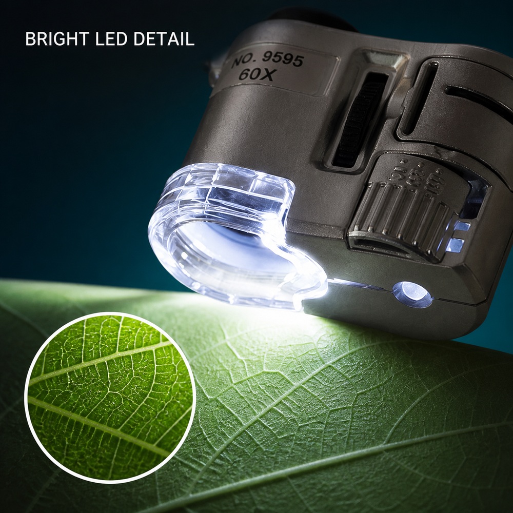Mini 60X LED Microscope Portab - đánh giá và giá Power Tools Inspection
