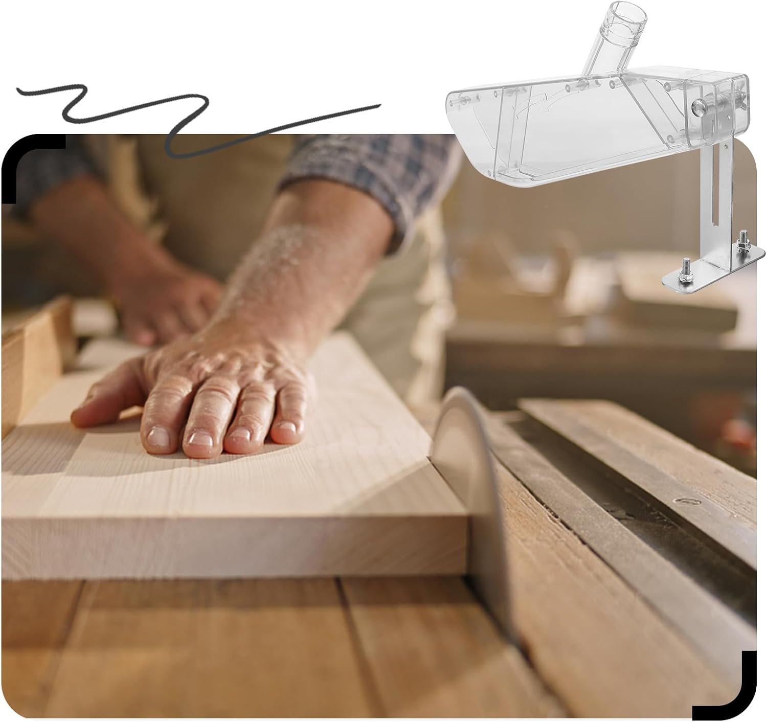 Woodworking Table Saw Protecti - đánh giá và giá Power Tools Vacuum
