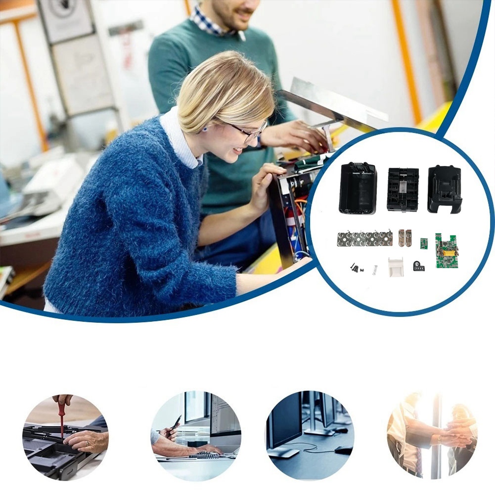 A62X Battery Plastic Case PCB  - đánh giá và giá Power Tools Makita